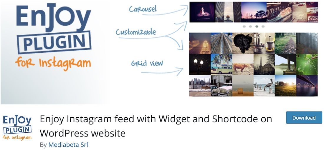 aproveite o plugin gratuito do instagram