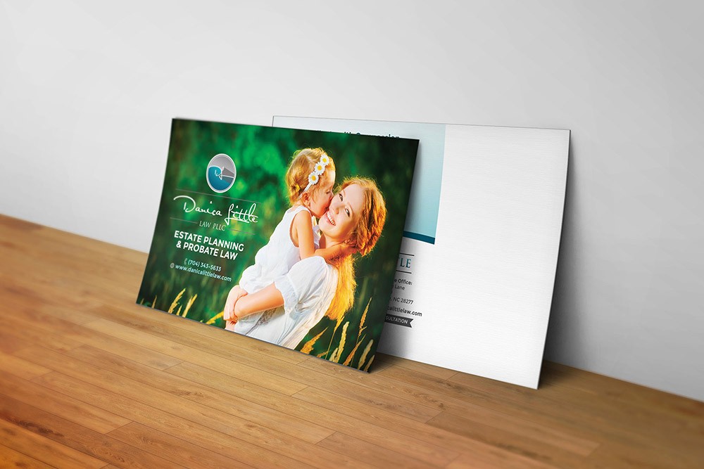 kostenloses postkartenmodell im psd