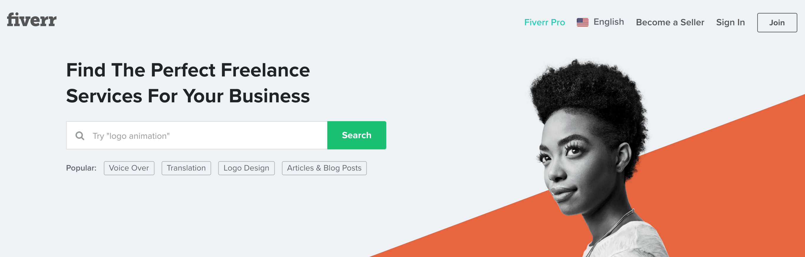 mejor programa de marketing de afiliados: fiverr