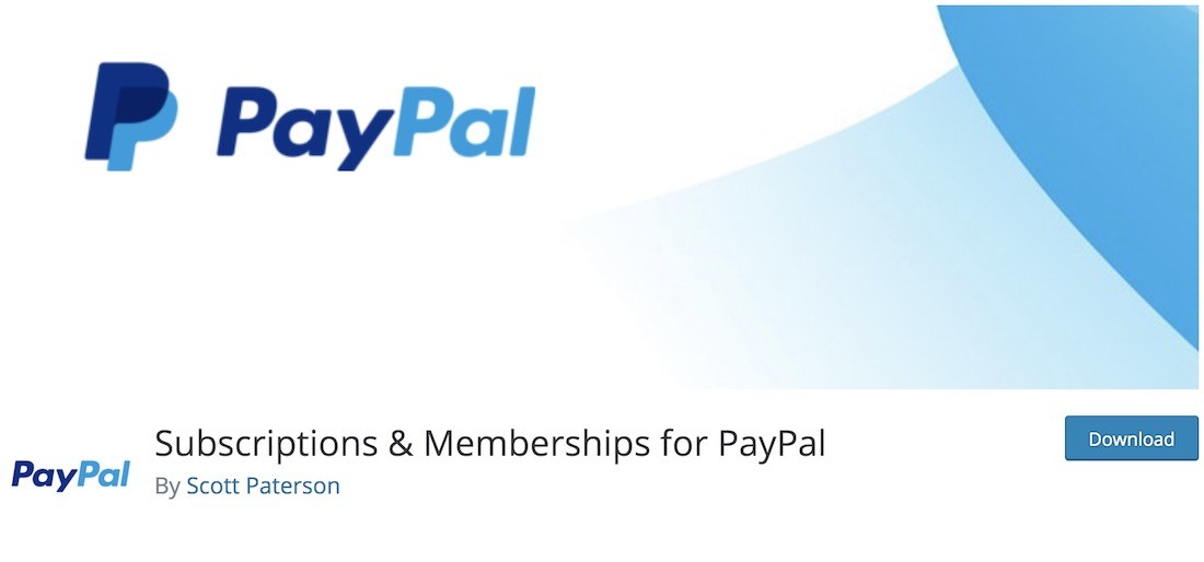 членство в подписках для плагина PayPal Wordpress