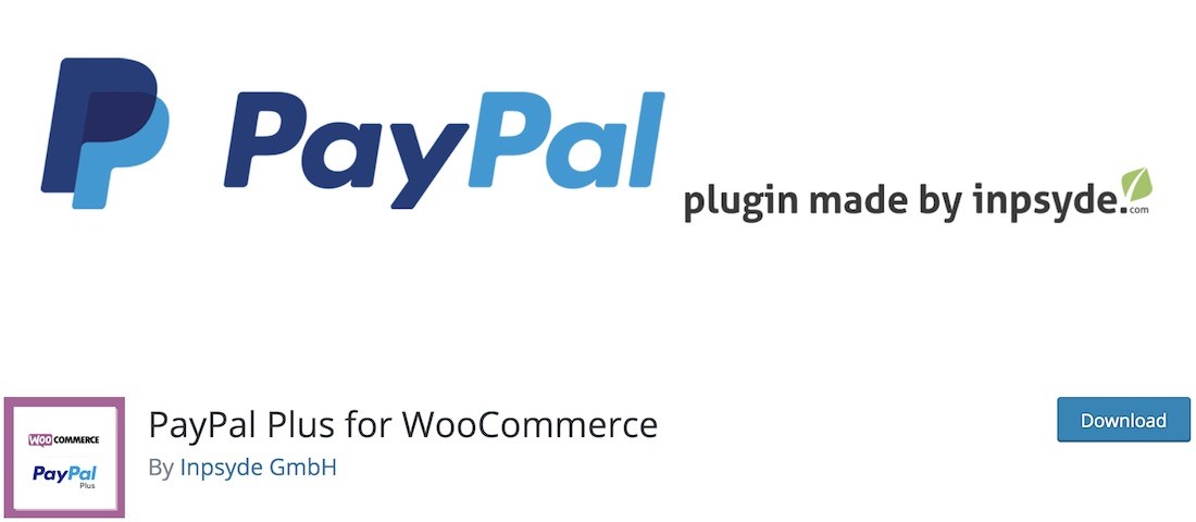 paypal плюс для woocommerce