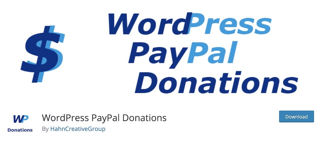Плагин wordpress для пожертвований PayPal