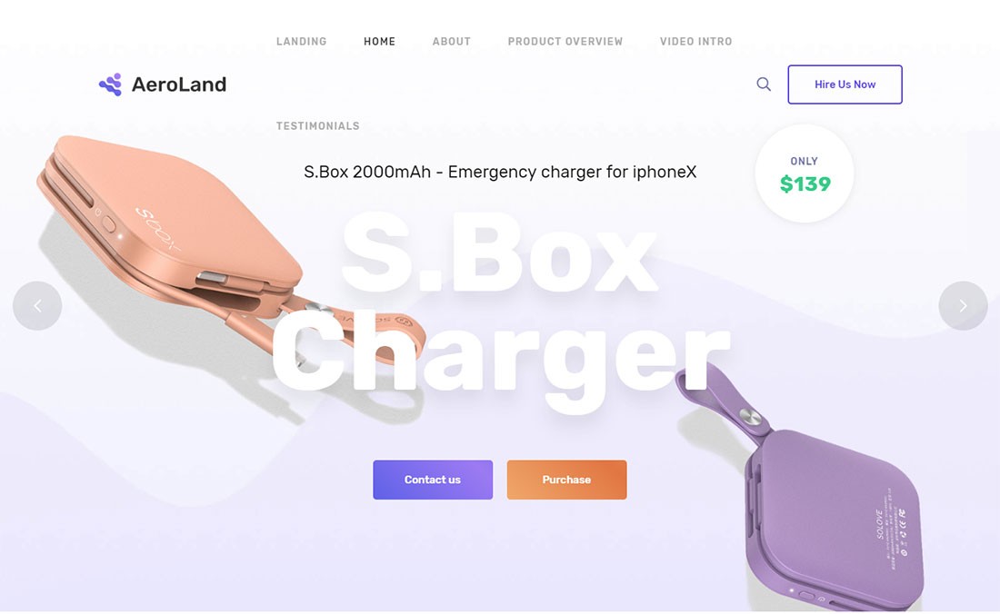 tema wordpress da página de vendas