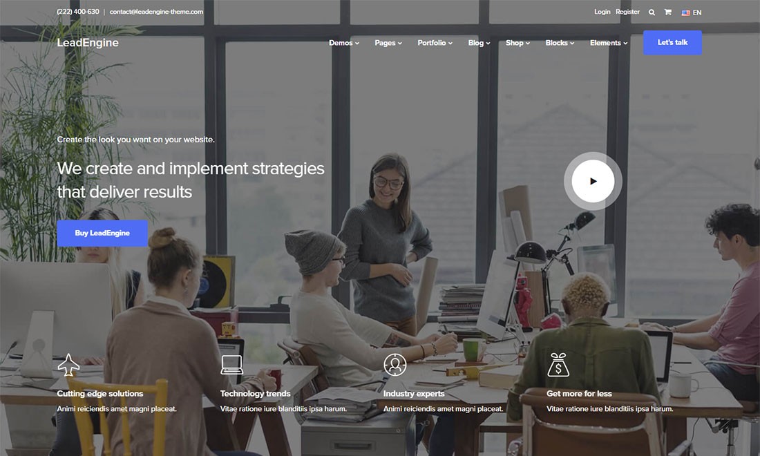tema wordpress da página de vendas