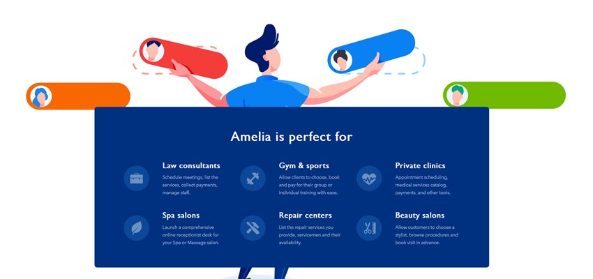 Pemesanan Janji Temu Amelia Elementor