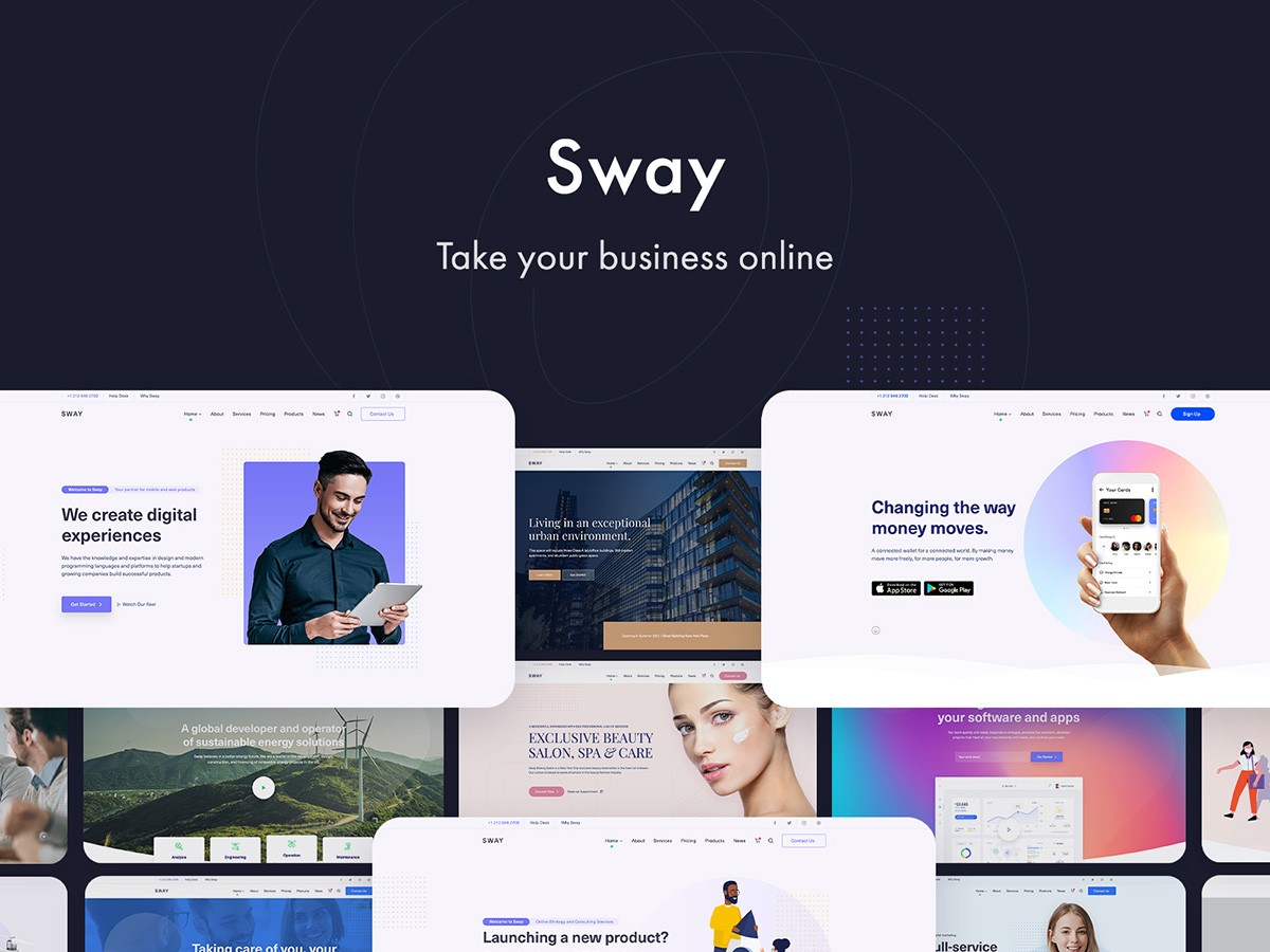 Sway wp theme