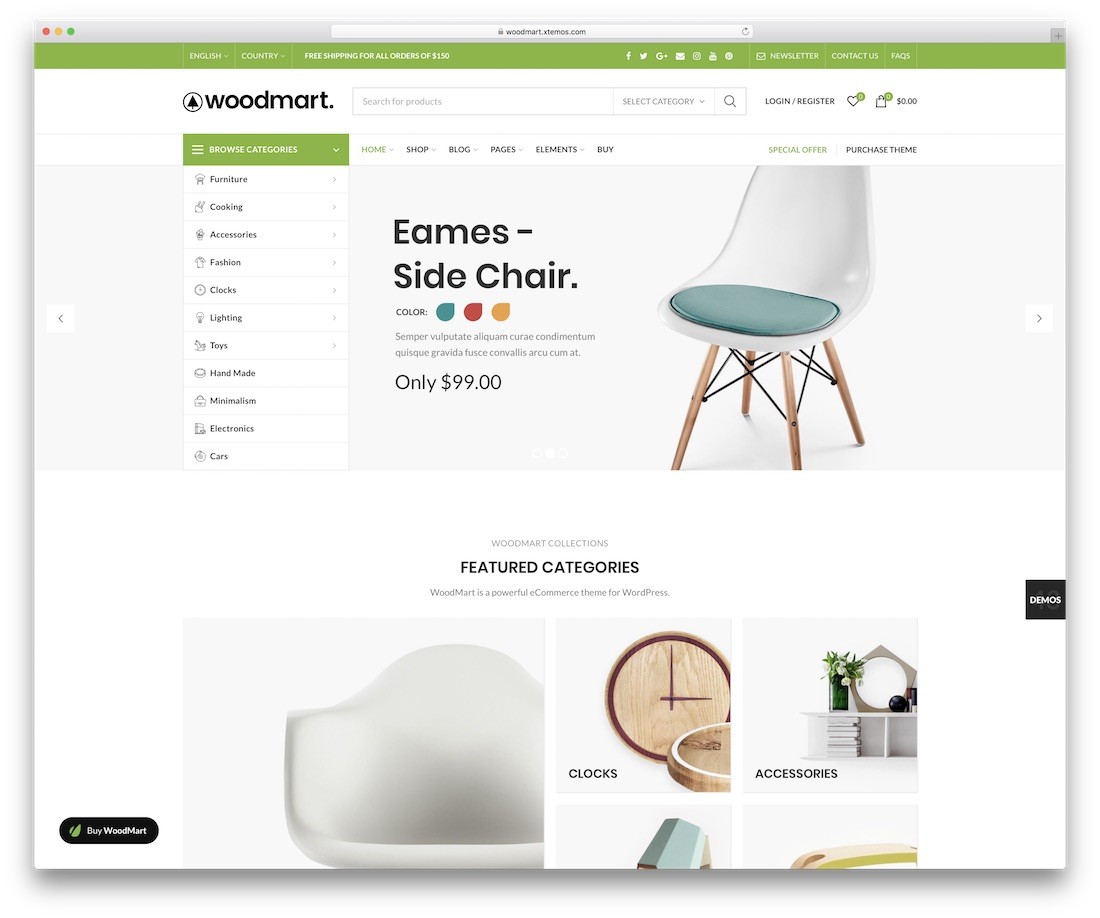 tema wordpress woodmarrt comerț electronic