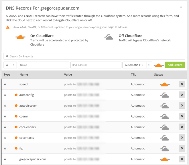 Cloudflare - Langkah 3