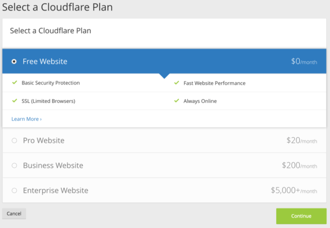 Cloudflare - Langkah 4