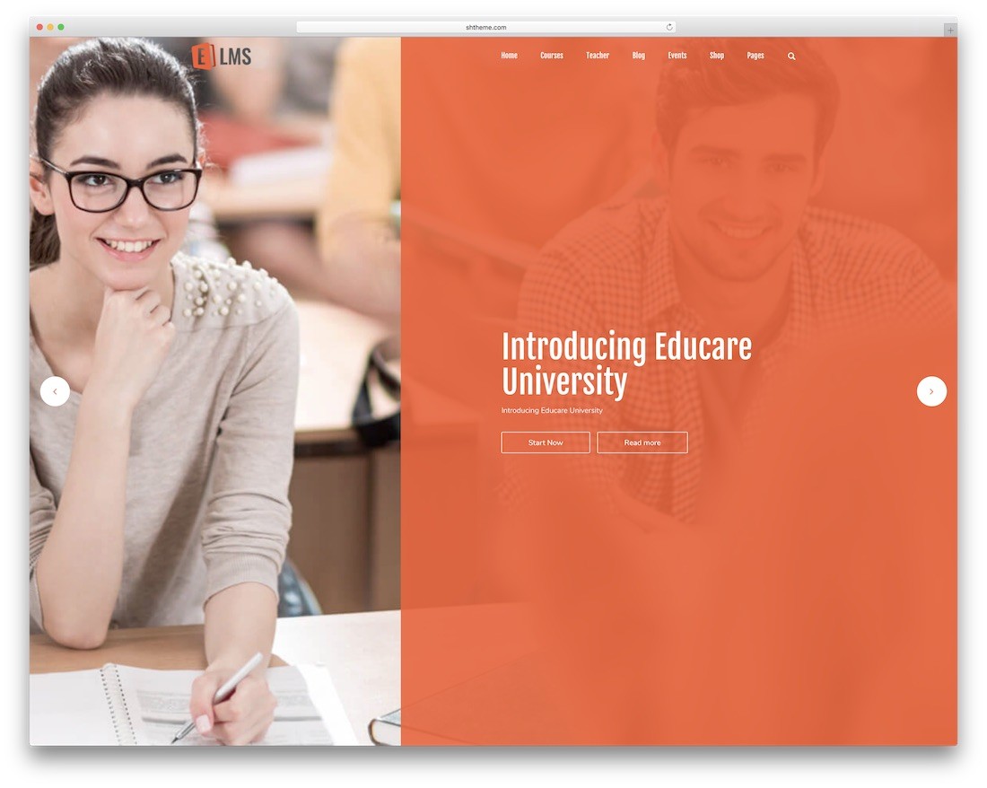 Elms WordPress Materialdesign-Thema
