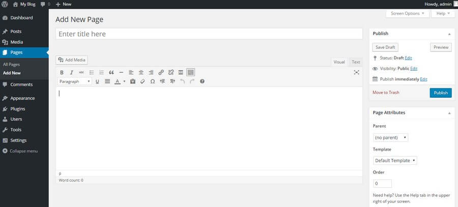Editor WP