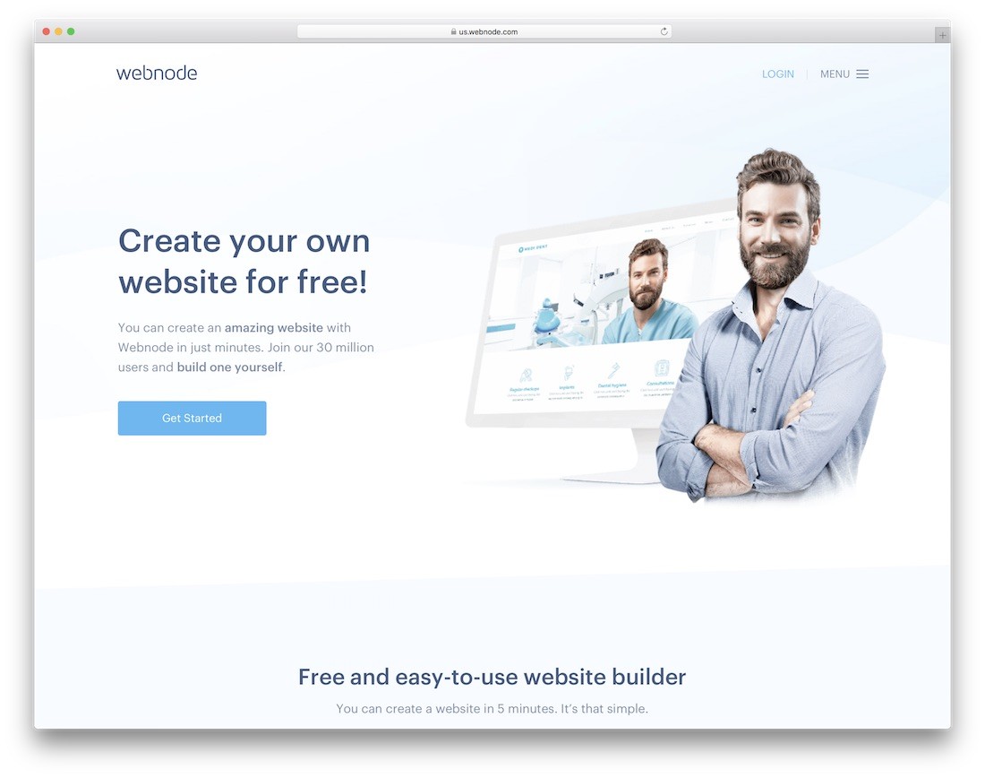 webnode時尚網站建設者