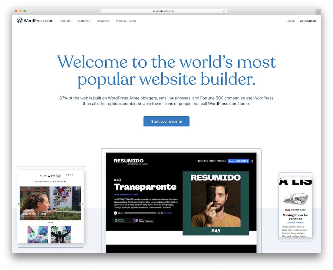 wordpress 建立投資組合網站
