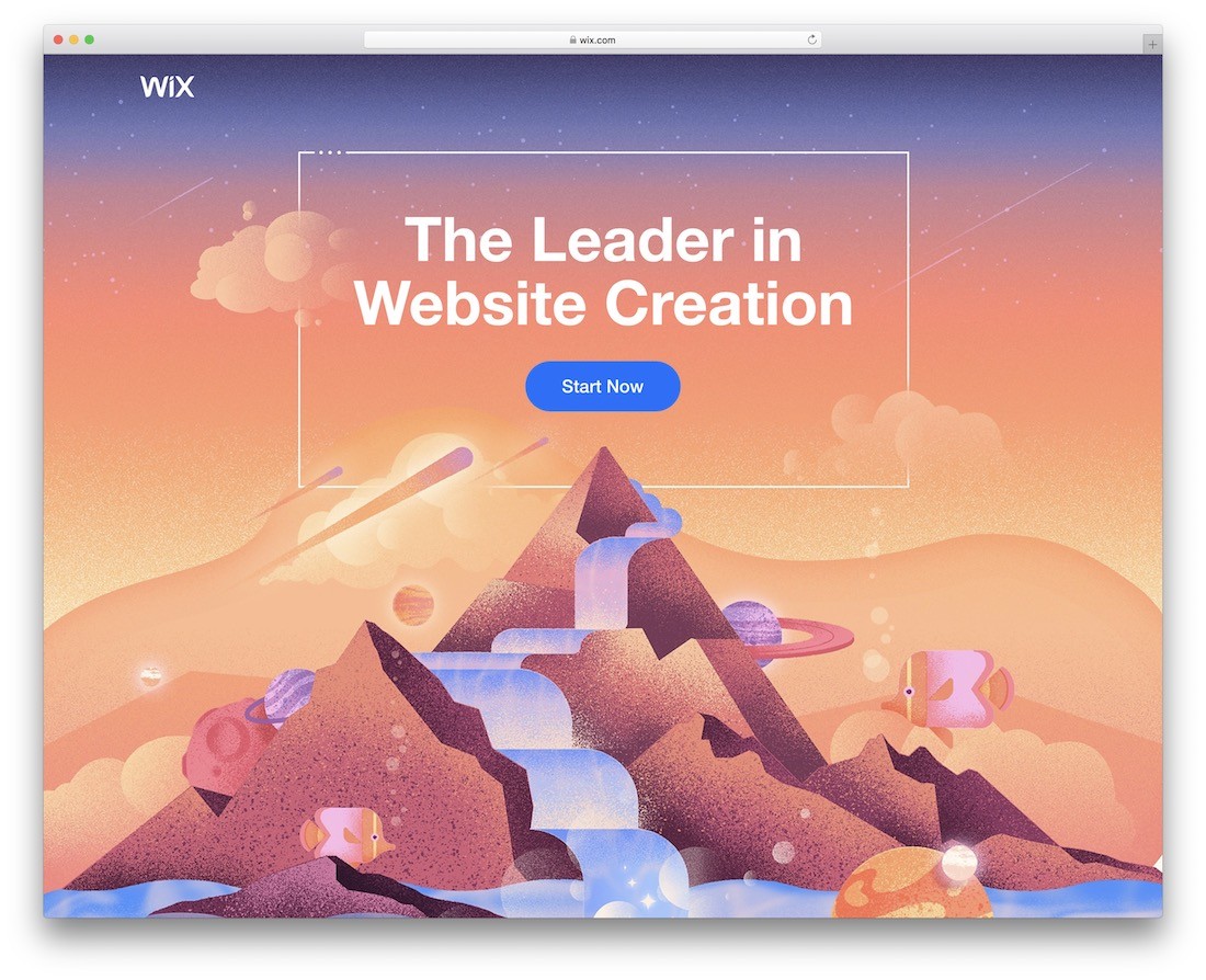 wix 建立投資組合網站
