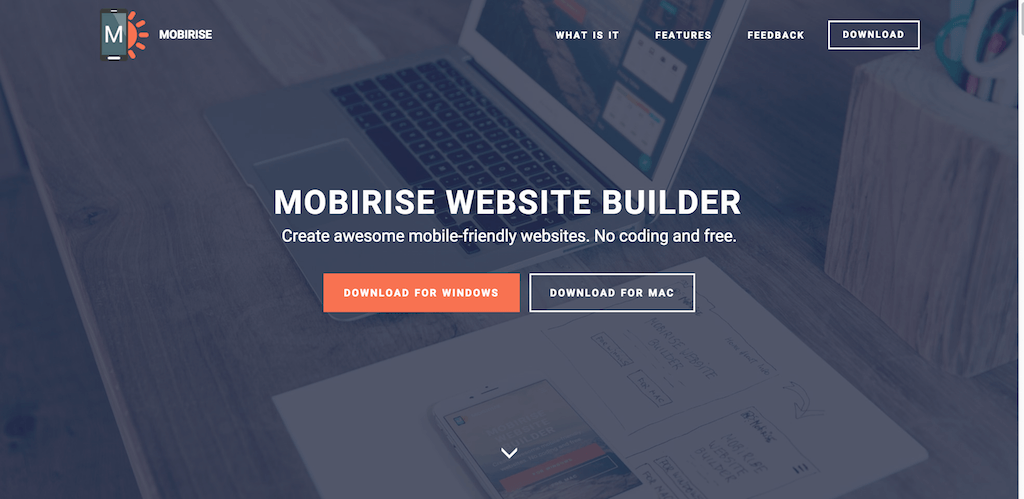 Mobiriseモバイルウェブサイトビルダー