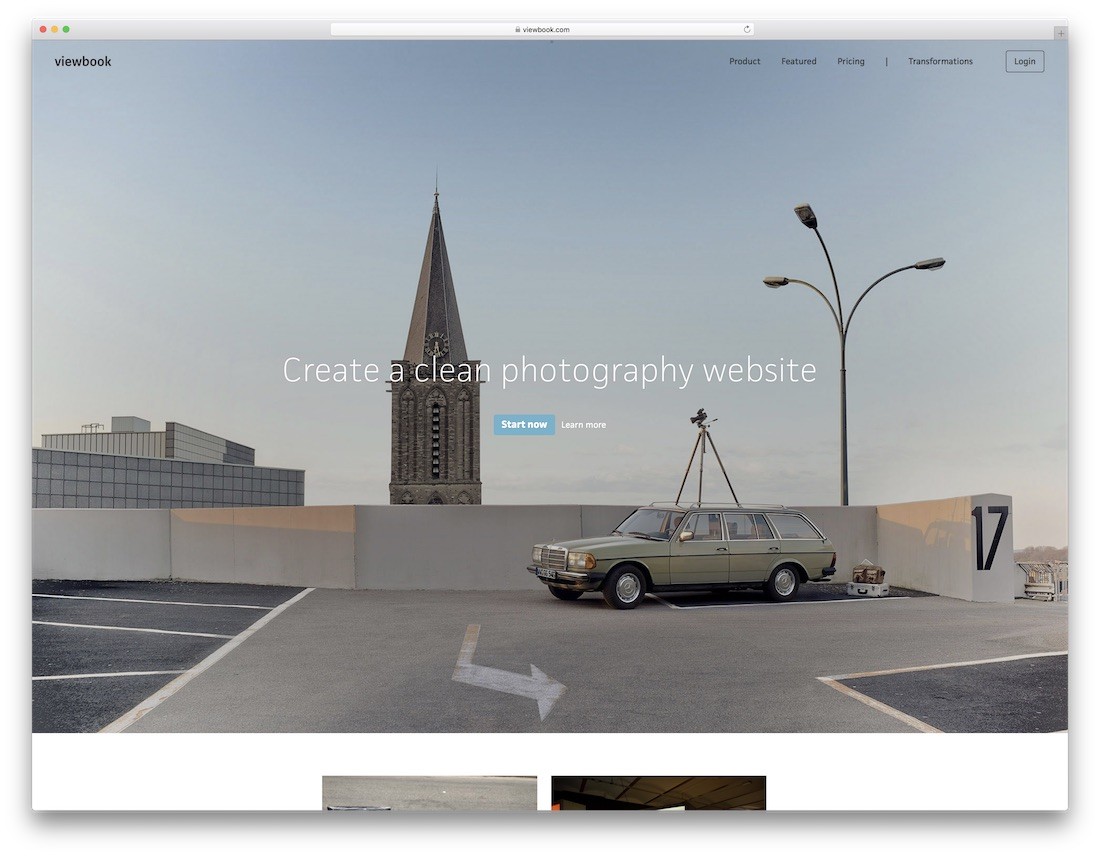 viewbook mejor creador de sitios web para artistas