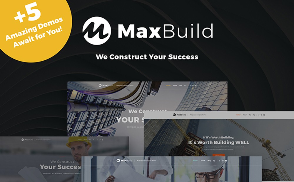 MaxBuild - 建筑多用途 WordPress 主题