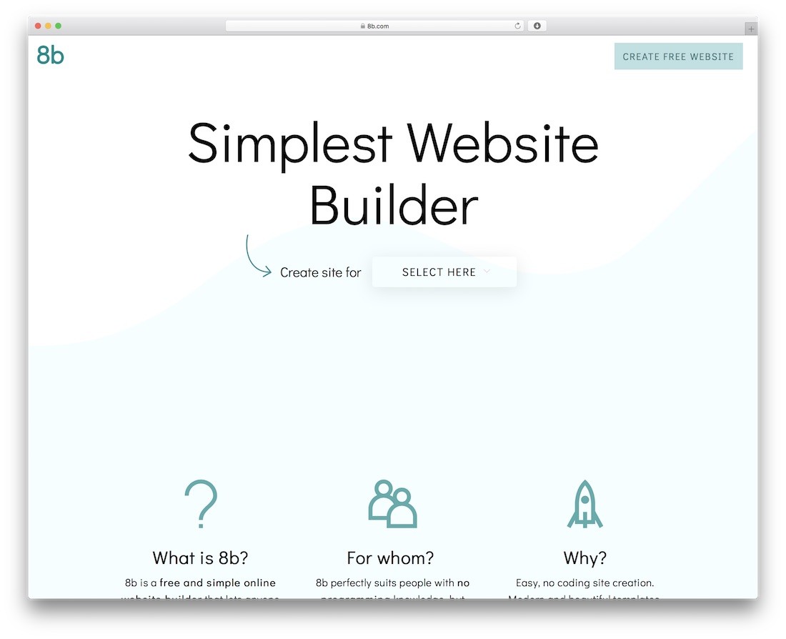 constructeur de site web débutant 8b