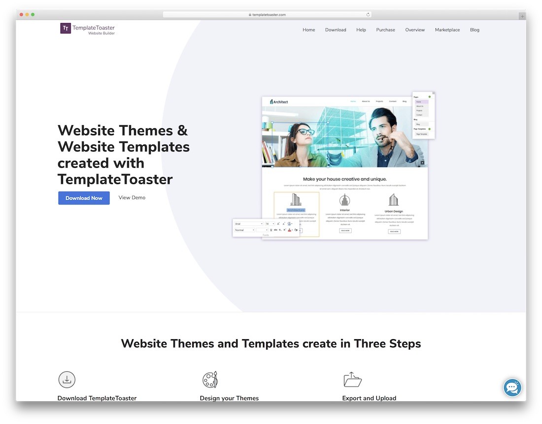 constructor de site-uri web templatetoaster pentru seo