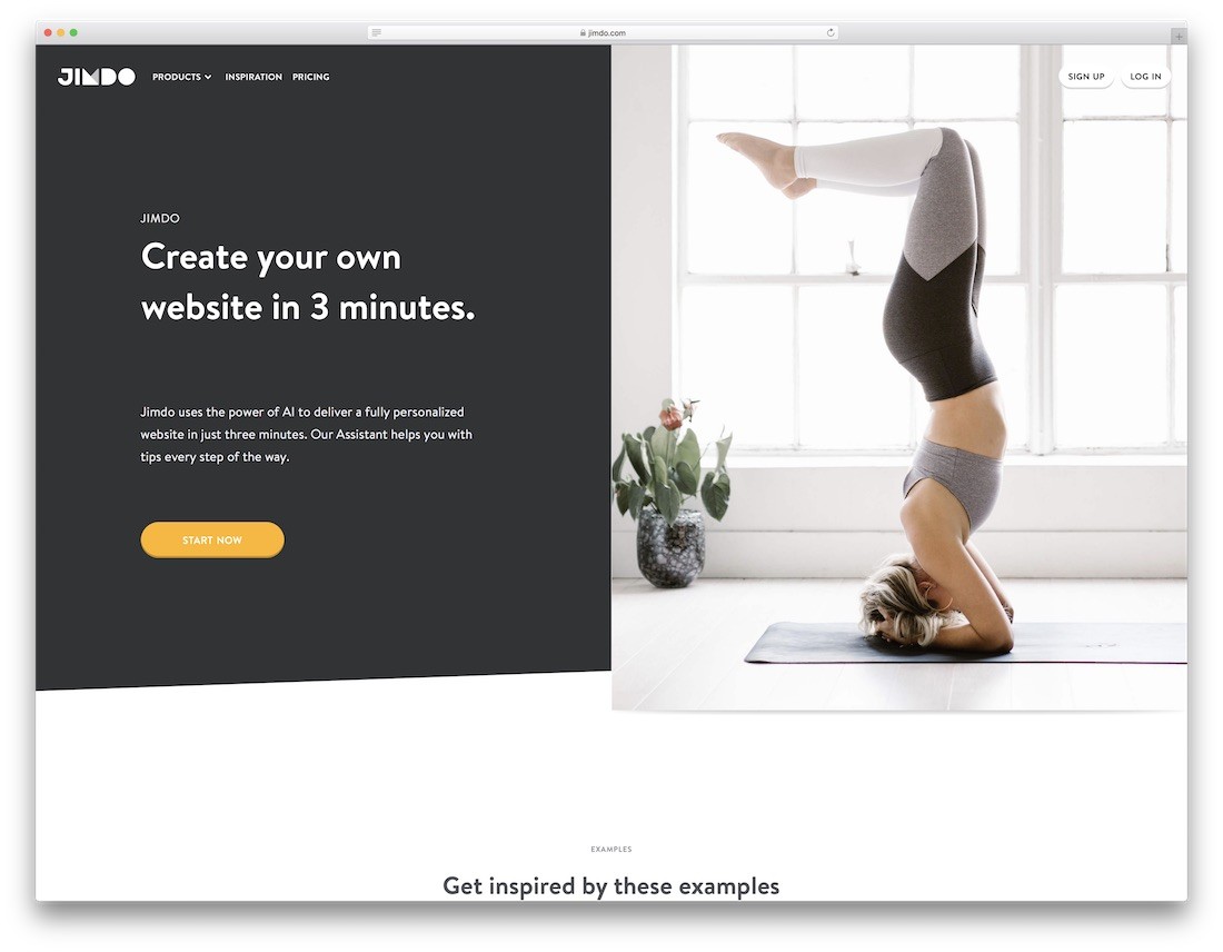 constructor de site-uri web jimdo pentru seo