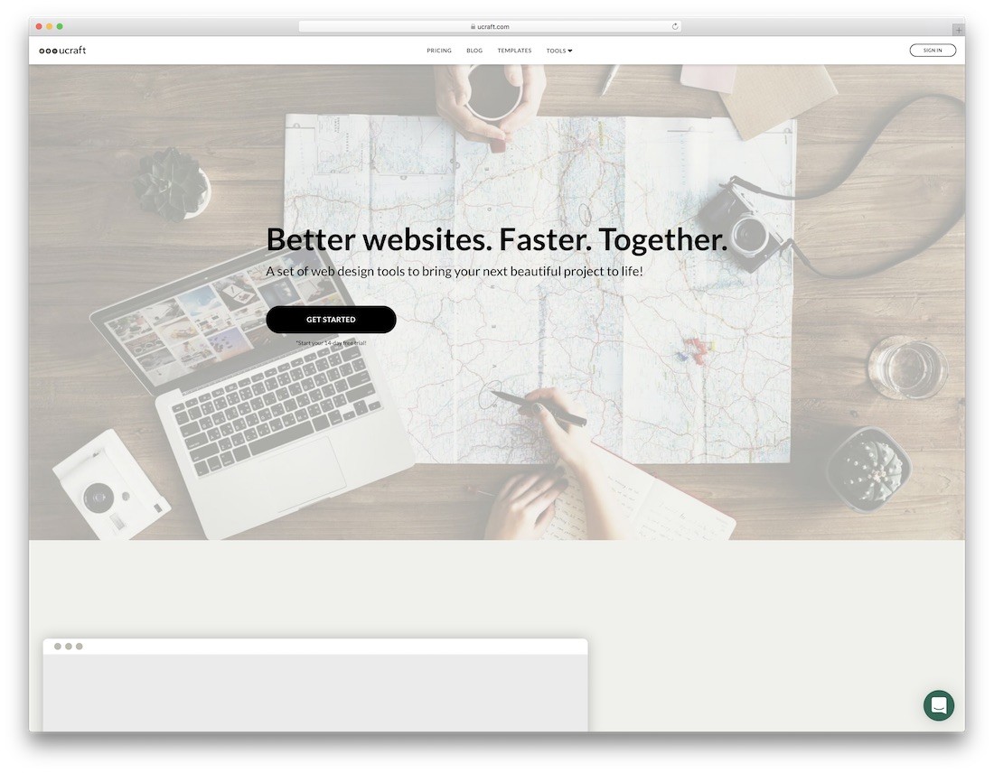 constructor de site-uri web ieftine și găzduire ucraft
