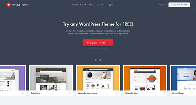 proteusthemes wordpress 主题