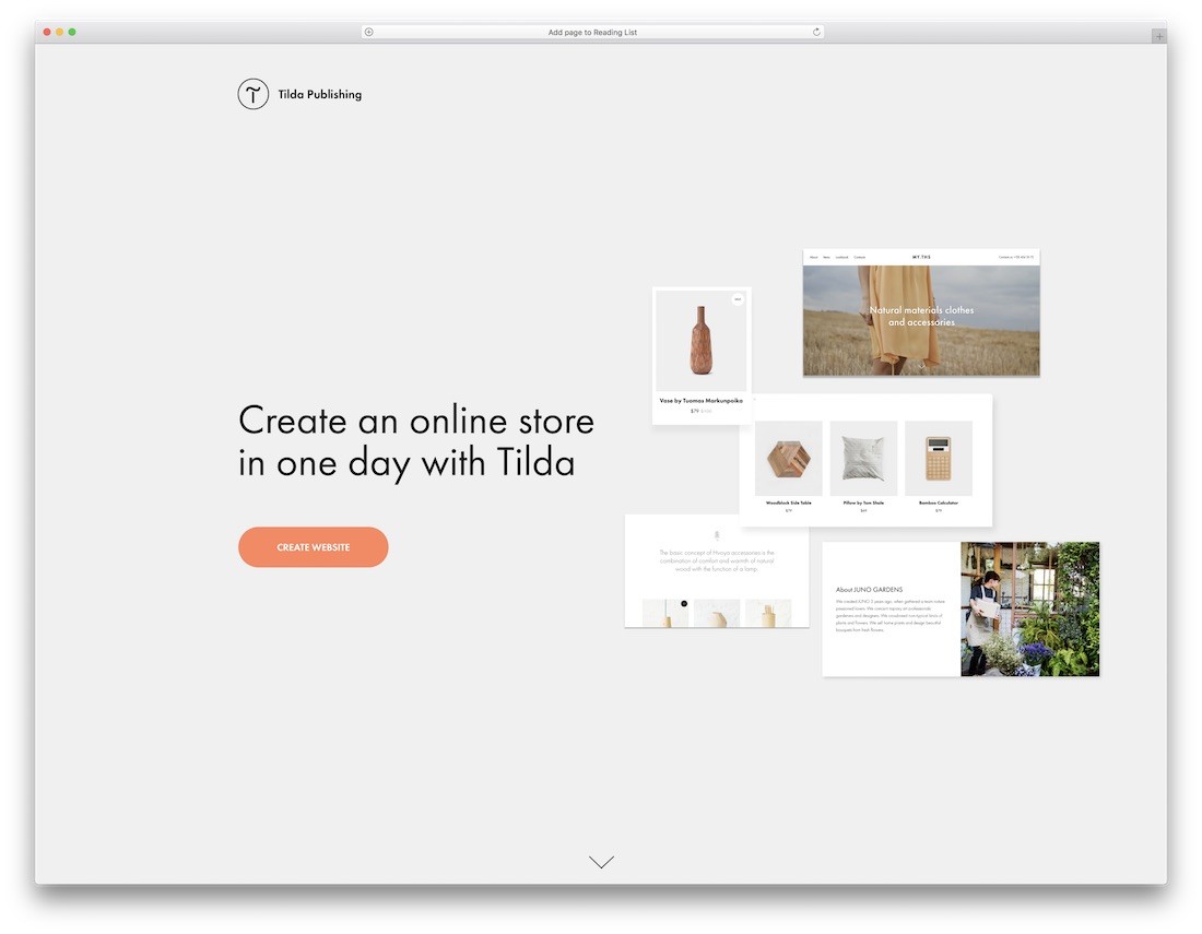 Cel mai bun constructor de magazine online tilda responsive