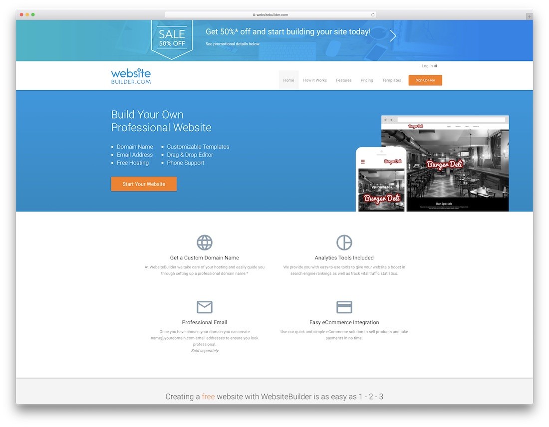 websitebuilder cel mai bun constructor de magazine online