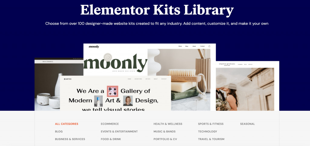 Elementor 網站工具包