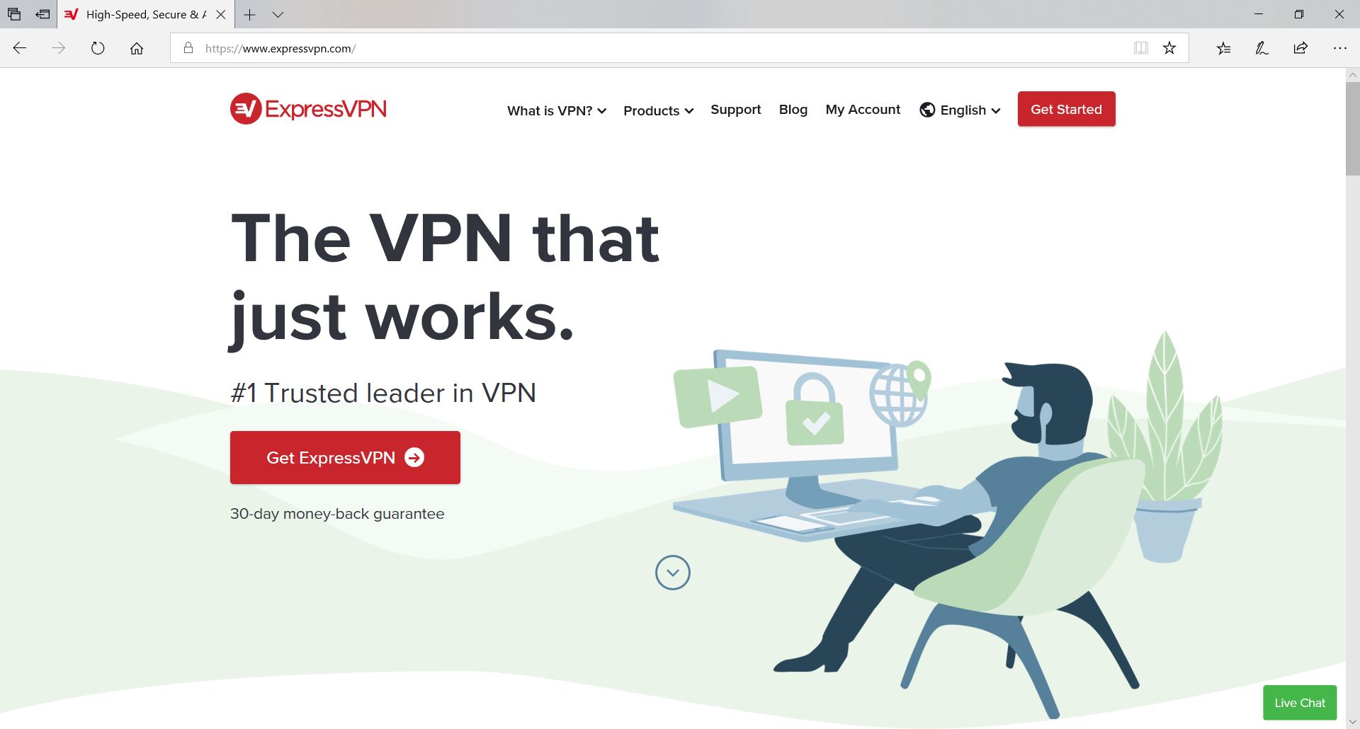 ExpressVPN - melhor VPN de negócios