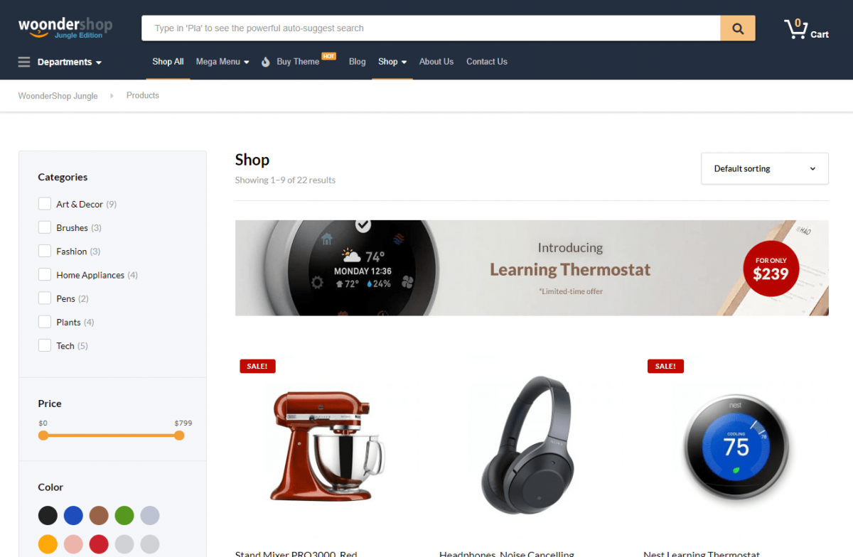 موضوع WooComerce