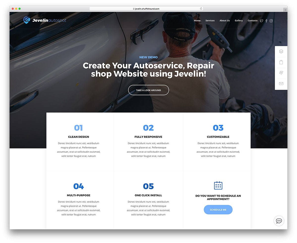 Temas WordPress de revendedor de carros