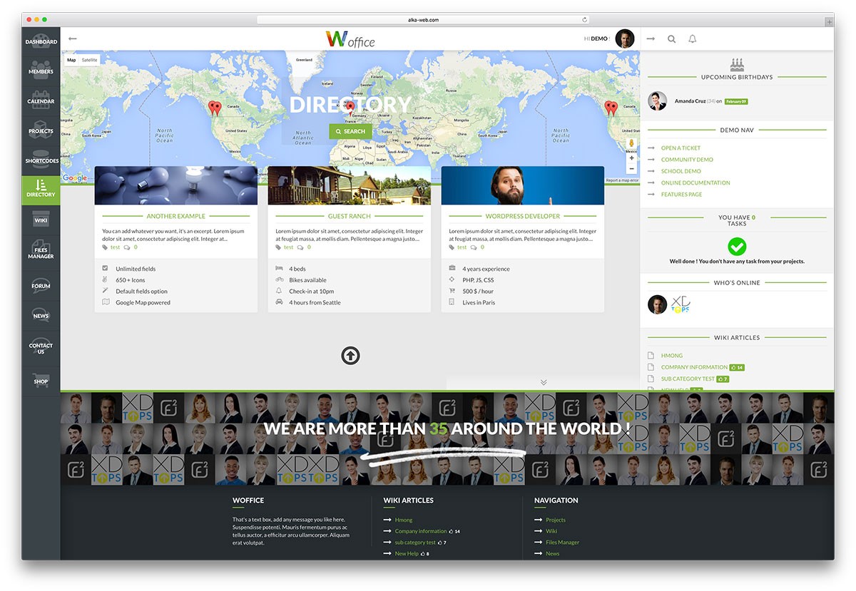 woffice-membership-directory-theme