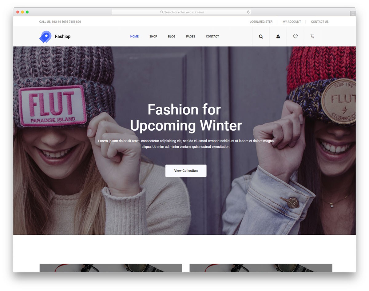 șablon gratuit de moda