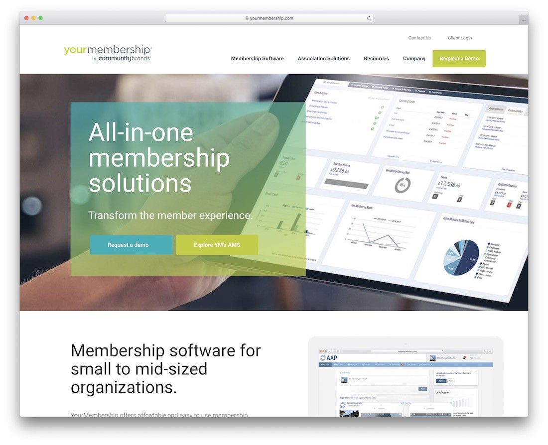 yourmembership 創建會員網站