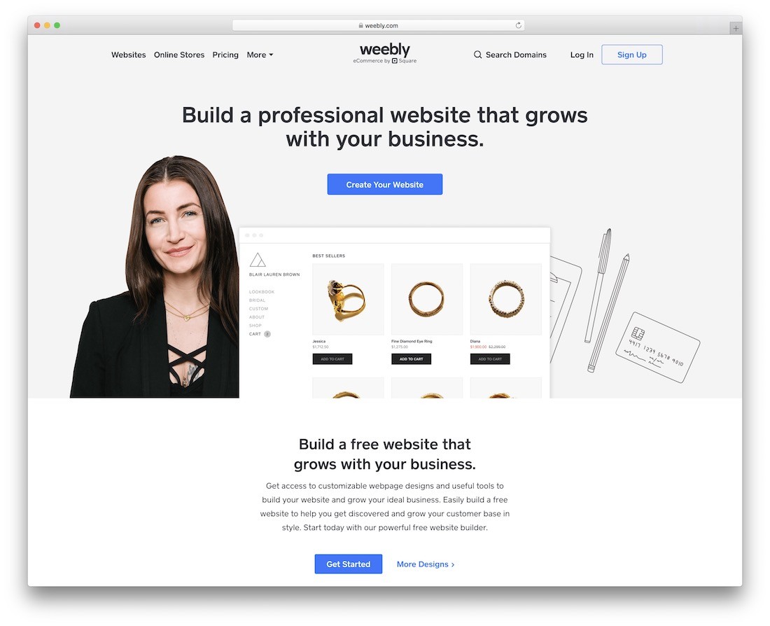 weebly 創建會員網站