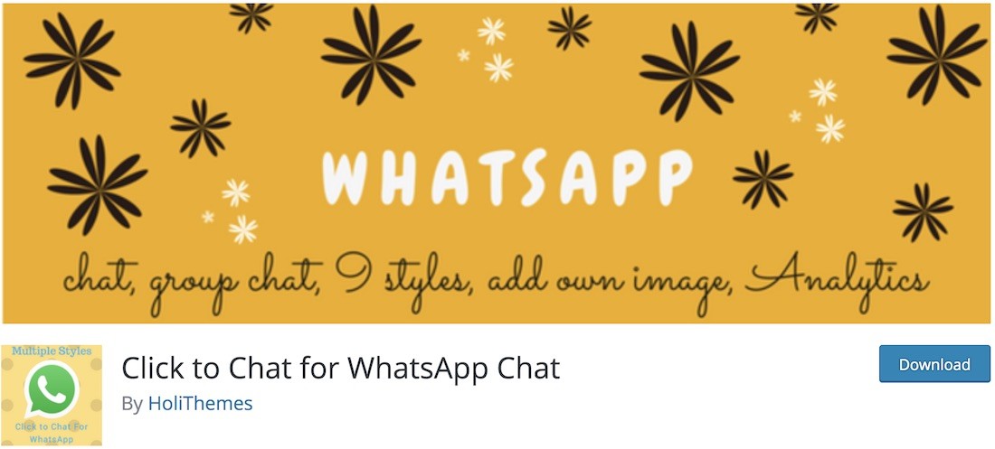 click-to-chat pour WhatsApp