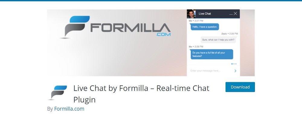 Chat en direct par Formilla