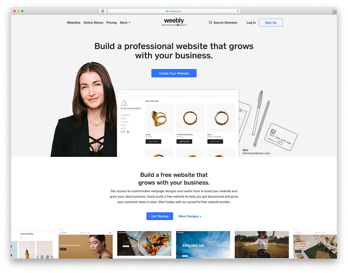 Weebly — najlepszy kreator stron internetowych