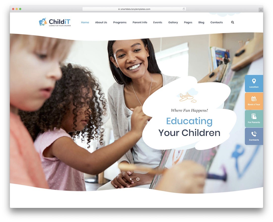 childit 儿童 wordpress 主题