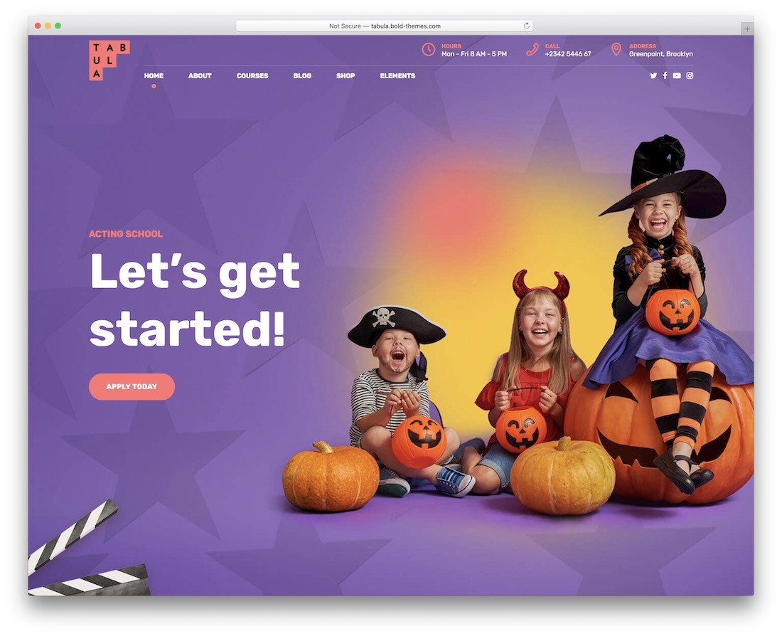 tabula 儿童 wordpress 主题