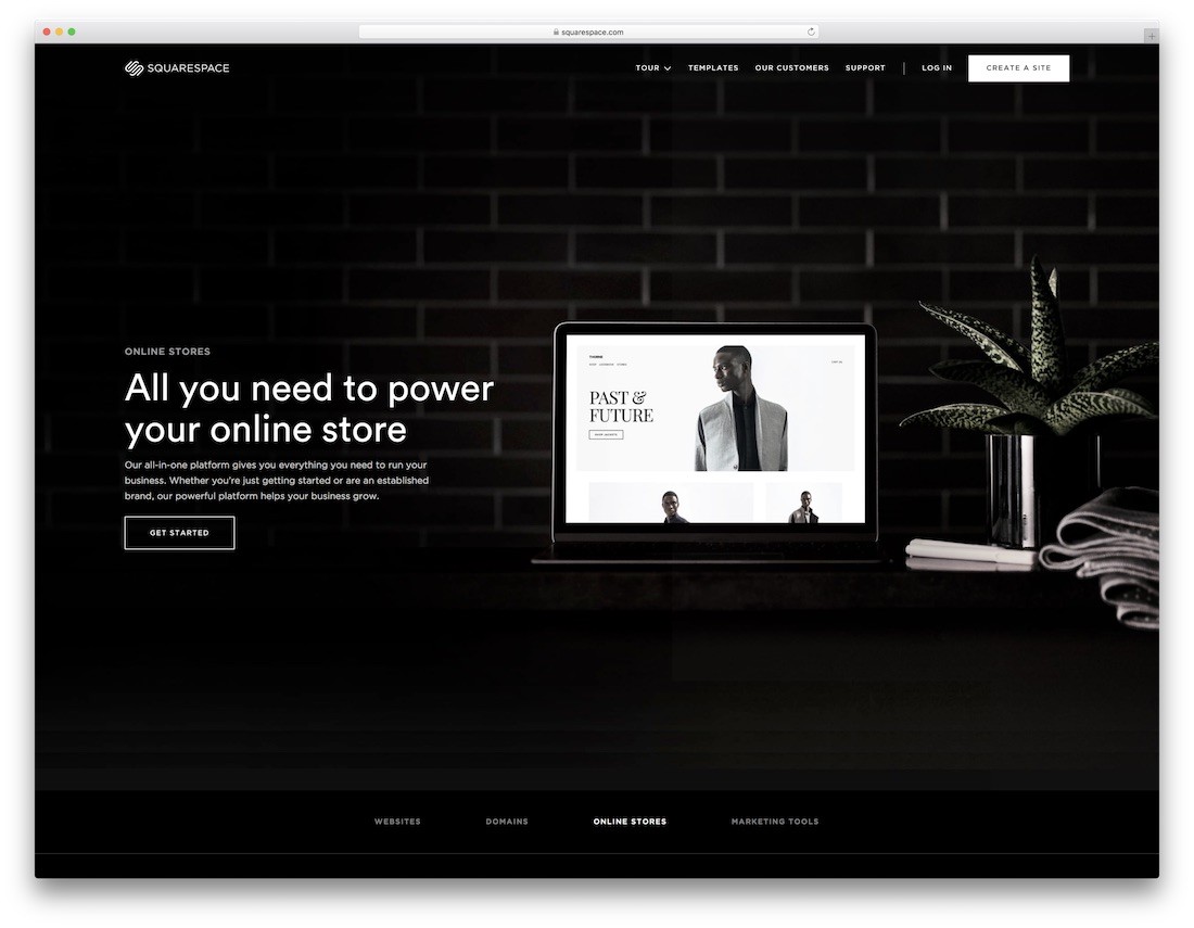 squarespace 网上商店建设者