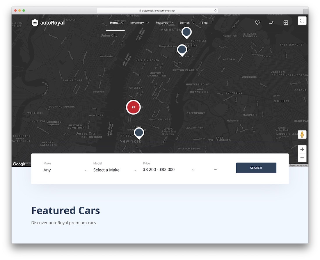 tema wordpress autoroyal