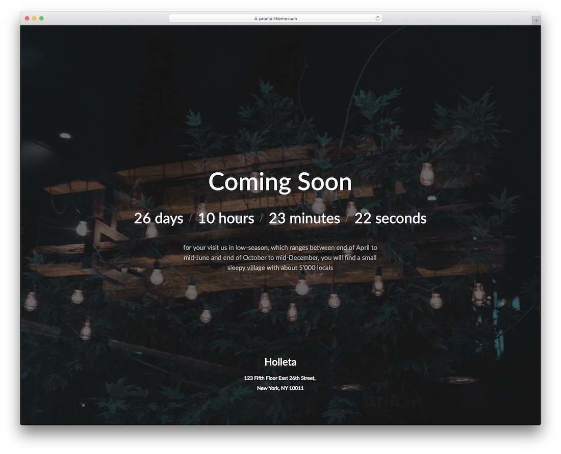 holleta 即将推出 wordpress 主题