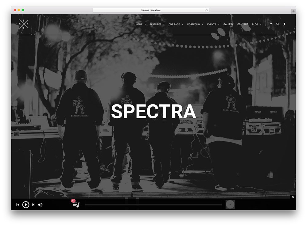 スペクトル-音楽-プロデューサー-ワードプレス-テーマ