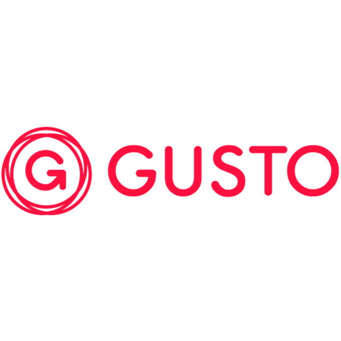 ブランド変更直後のGustoのロゴ