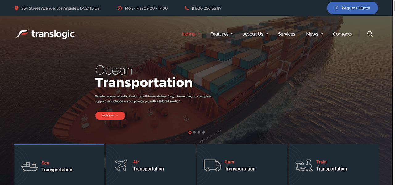 Translogic –ちょうど別のWordPressサイト