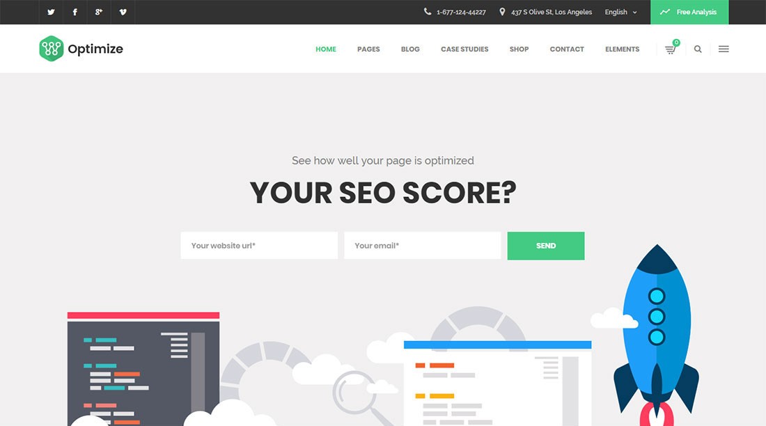 SEO 대행사 WordPress 테마 최적화