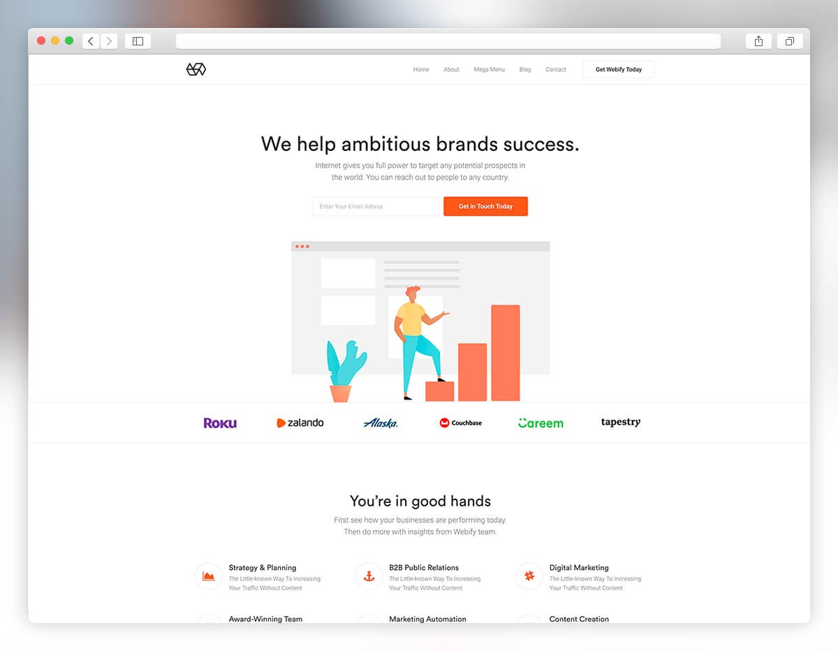 webify SEO 에이전시 워드프레스 테마