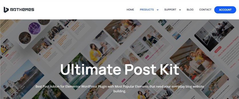 Widgets do Ultimate Post Kit Elementor